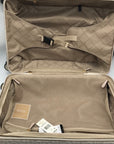 Michael Kors Vanilla And Soft Pink Monogram Logo Suitcase