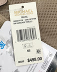 Michael Kors Vanilla And Soft Pink Monogram Logo Suitcase