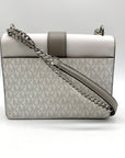 Michael Kors Greenwich Color-Block Coated Canvas Crossbody Bag