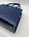 Kate Spade Blue Medium Saffiano Leather Satchel Bag