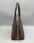 Kate Spade Neutral Colorblock Leather Payton Dome Satchel