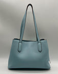 Nanette Lepore Ice Blue Kassandra Triple Section Shoulder Bag