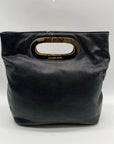 Michael Kors Black Leather Berkley Clutch