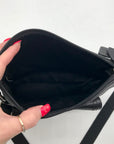 Coach Black Leather Poppy Crossbody Bag