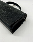 Jessica McClintock Black Diamond Crossbody Bag