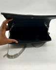 Jessica McClintock Black Diamond Crossbody Bag
