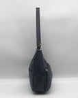 Giani Bernini Navy Nappa Leather Hobo Bag