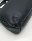 Giani Bernini Navy Nappa Leather Hobo Bag