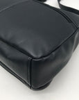 Giani Bernini Navy Nappa Leather Hobo Bag
