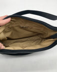 Giani Bernini Navy Nappa Leather Hobo Bag