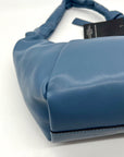 Nine West Dusty Blue Faux Leather Hobo-Style Shoulder Bag