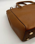 Michael Kors Brown Saffiano Leather Savannah Tote Bag