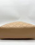 Like Dreams Camel Quilted Convertible Shoulder Bag With Wallet