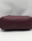 The Sak Burgundy Suede Kendra Shoulder Bag