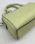 Coach Lime Green Leather Mini Rowan Crossbody Bag C9950