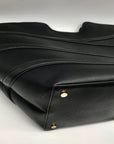 I.N.C. International Concepts Black Faux Leather Zavaa Medium Tote Bag