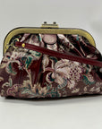 Patricia Nash Multicolored Leather European Tapesty Pattern Shoulder Bag