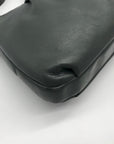 Etienne Aigner Smokey Grey Vintage Leather Shoulder Bag