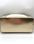 Michael Kors Pale Gold Large Jet Set Travel Top Zip Tote Bag