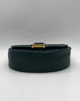 Urban Expression Green Woven Faux Leather Alise Crossbody Bag