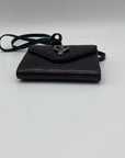 Brighton Brown Croc-Embossed Wallet Crossbody