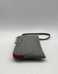 Baggallini Grey Fabric RFID Blocking Wristlet