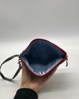 Baggallini Grey Fabric RFID Blocking Wristlet