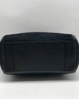 Reed Krakoff Black Leather & Calf Hair Atlantique Satchel
