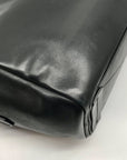 Reed Krakoff Black Leather & Calf Hair Atlantique Satchel