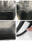 Reed Krakoff Black Leather & Calf Hair Atlantique Satchel