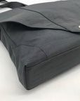 Baggallini Neighborhood Gray Nylon Laptop Messenger Bag