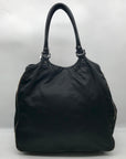 Tory Burch Black Nylon Ella Tote Bag