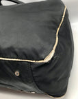 Tory Burch Black Nylon Ella Tote Bag