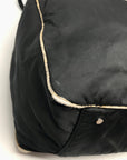 Tory Burch Black Nylon Ella Tote Bag