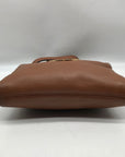 Michael Kors Brown Leather Fulton Crossbody Bag