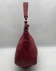 Longaberger Red Leather Rachel Shoulder Bag