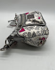 Coach Poppy Graffiti Fabric Groovy Shoulder Bag-14549