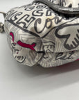 Coach Poppy Graffiti Fabric Groovy Shoulder Bag-14549