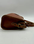 Dooney & Bourke Vintage Peanut Butter Pebbled Leather Crossbody Set