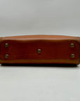 Dooney & Bourke Vintage Peanut Butter Pebbled Leather Crossbody Set