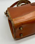 Dooney & Bourke Vintage Peanut Butter Pebbled Leather Crossbody Set
