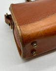 Dooney & Bourke Vintage Peanut Butter Pebbled Leather Crossbody Set