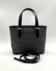 Michael Kors Black Jet Set Travel Extra-Small Tote Bag