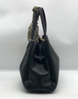 DKNY Black Bryar Charm Satchel Bag