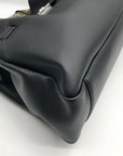 DKNY Black Bryar Charm Satchel Bag