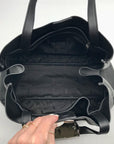 DKNY Black Bryar Charm Satchel Bag
