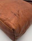 Jack Georges Brown Leather Voyager Sophia Hobo bag
