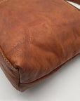 Jack Georges Brown Leather Voyager Sophia Hobo bag