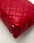 I.N.C. International Concepts Red Pepper Quilted Shoulder Bag -NWT