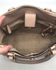 Michael Kors Reagan Soft Pink Leather Satchel